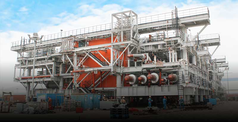 石油钻井平台称重