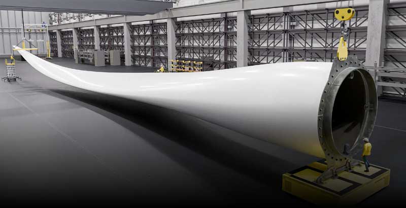 风力涡轮机叶片称重系统